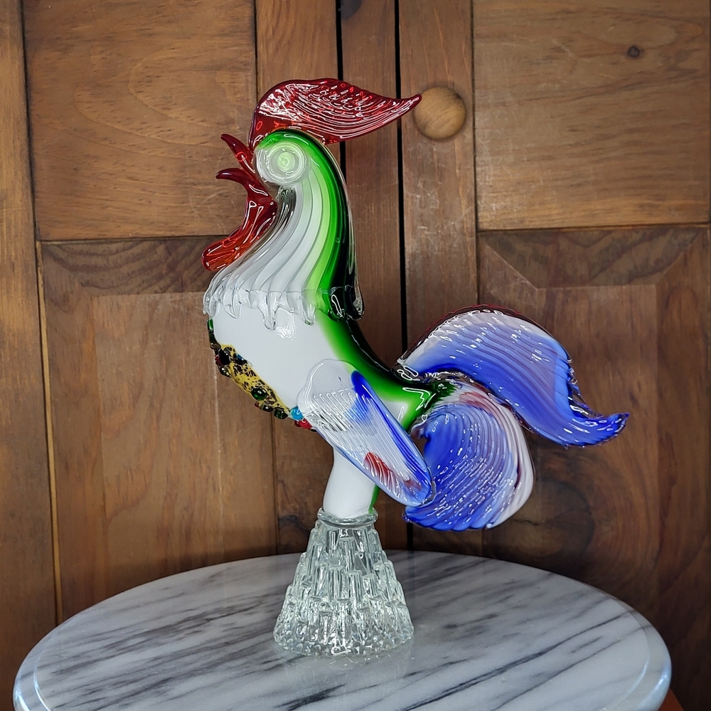 Murano Glass Chicken